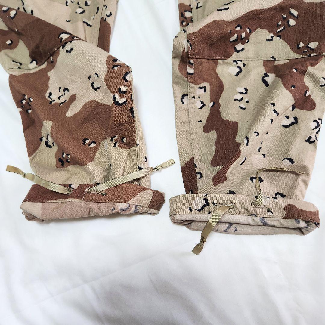 80s USA製 BDU パンツ ミリタリー チョコチップカモ 米軍実物