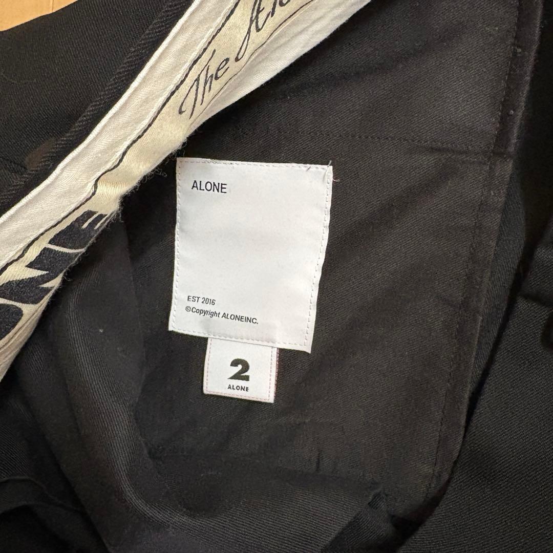ALONE ワイドスラックス
