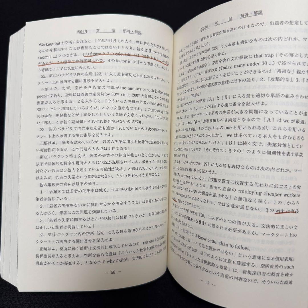 青本　慶應義塾大学　経済学部　2004年～2024年　21年分　駿台予備学校