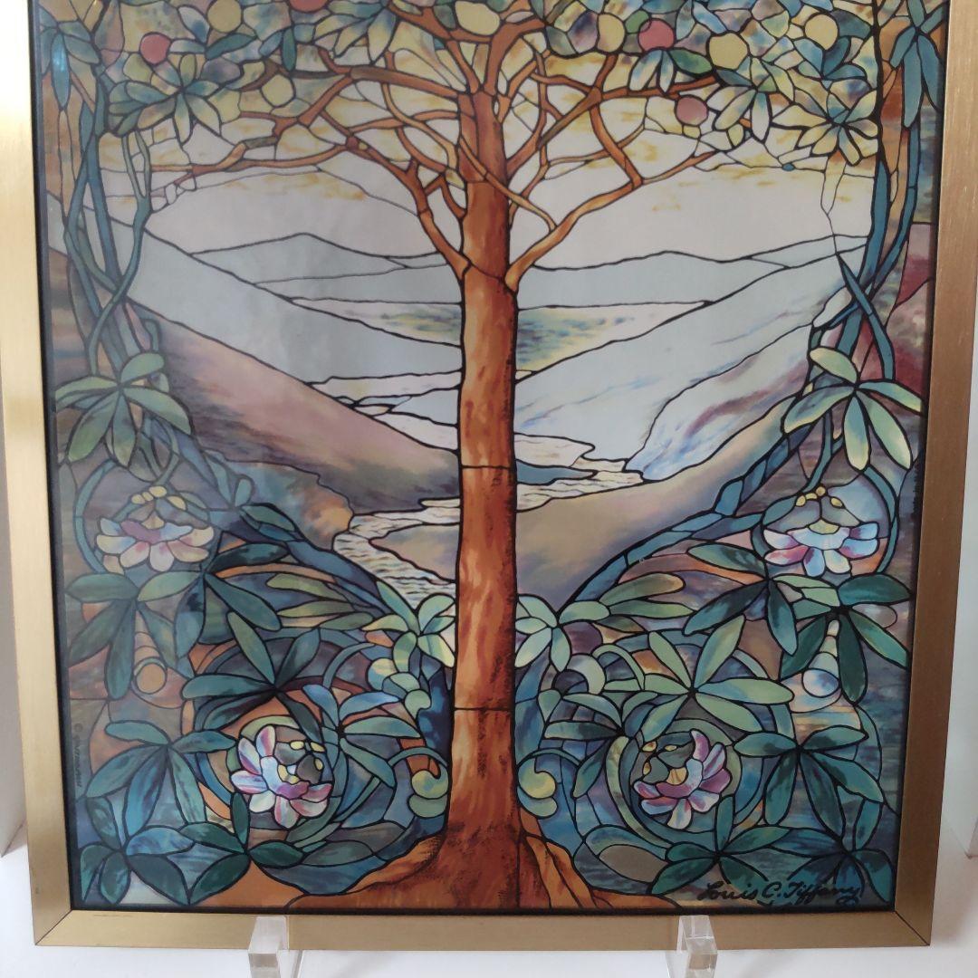 ステンドグラス　生命の木