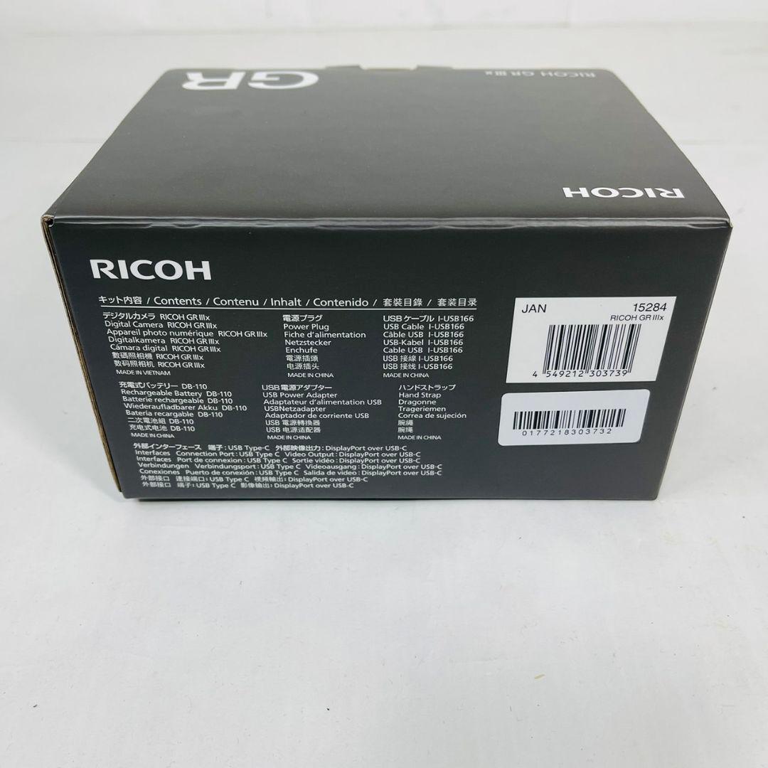 【新品未使用】 RICOH GR IIIx