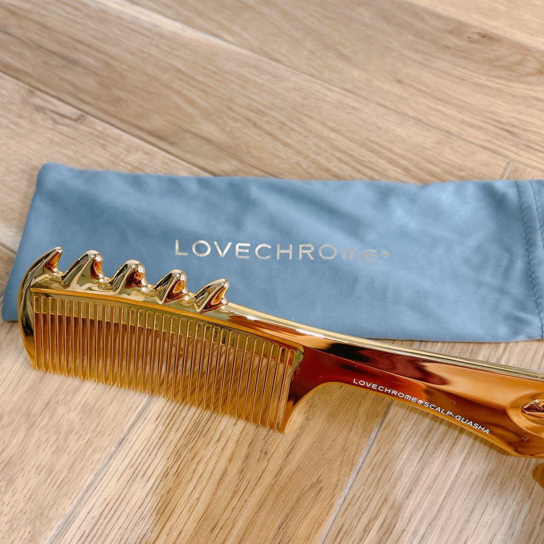 【美品】ラブクロム　LOVECHROME　K24GPスカルプカッサ　ゴールド