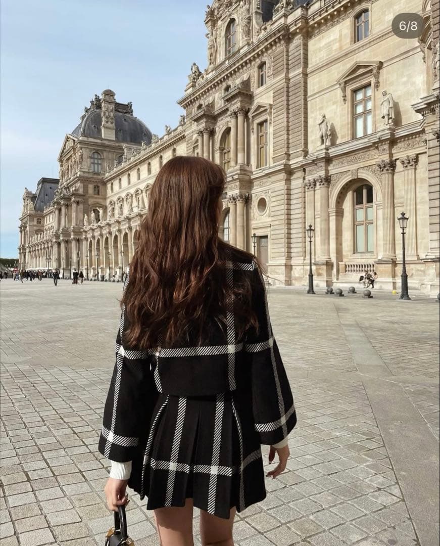 ★sheller(シェリエ) チェック柄ジャケット