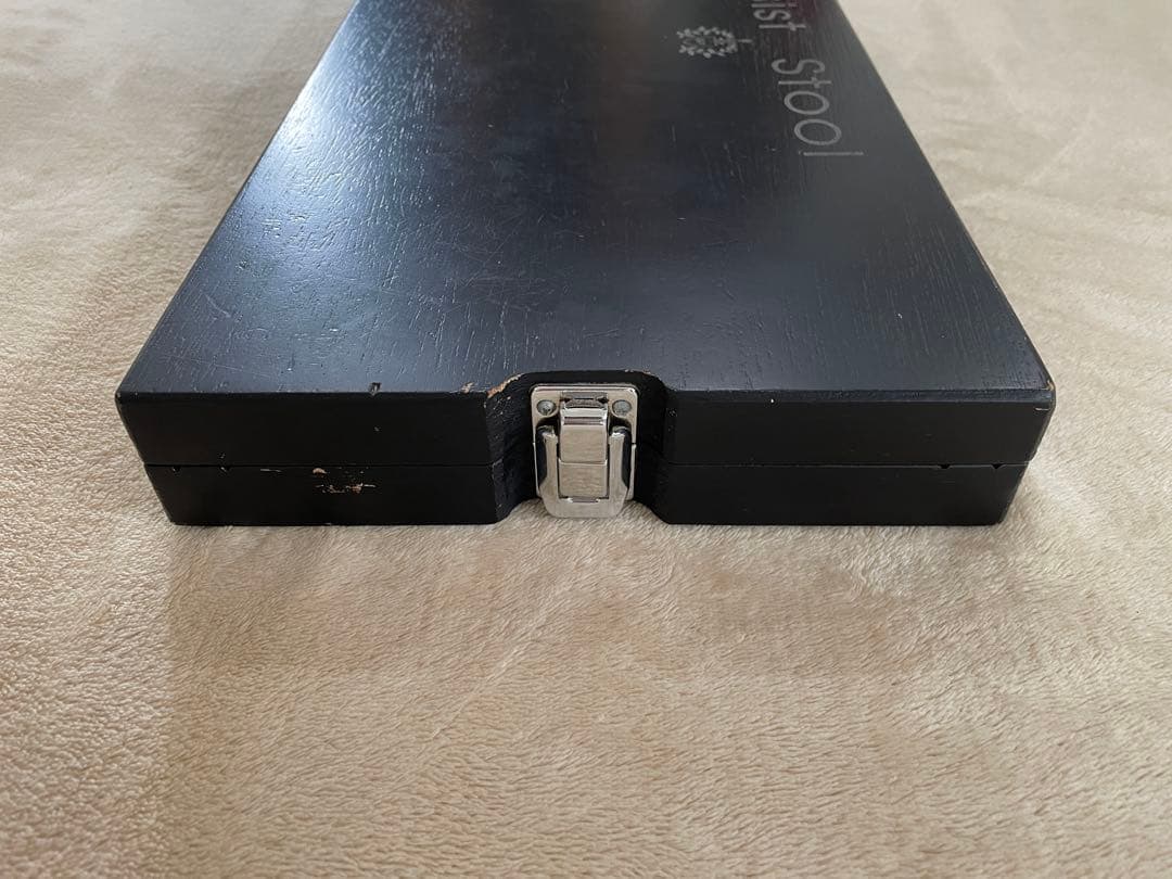 アシストスツールASS-V（ピアノ足台）　アシストペダル付