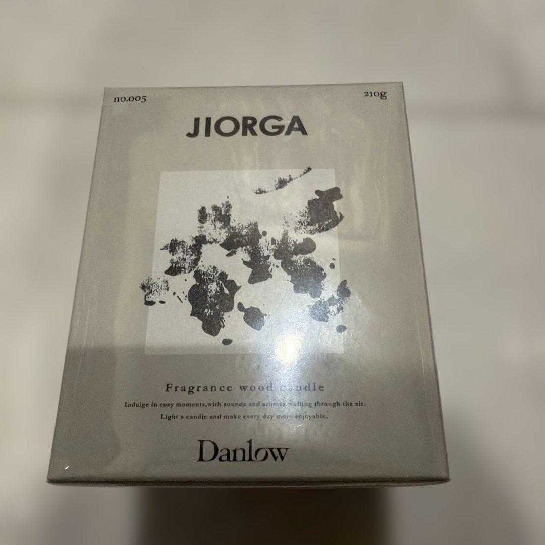 新品未使用　Danlow ダンロウ JIORGA キャンドル 210g