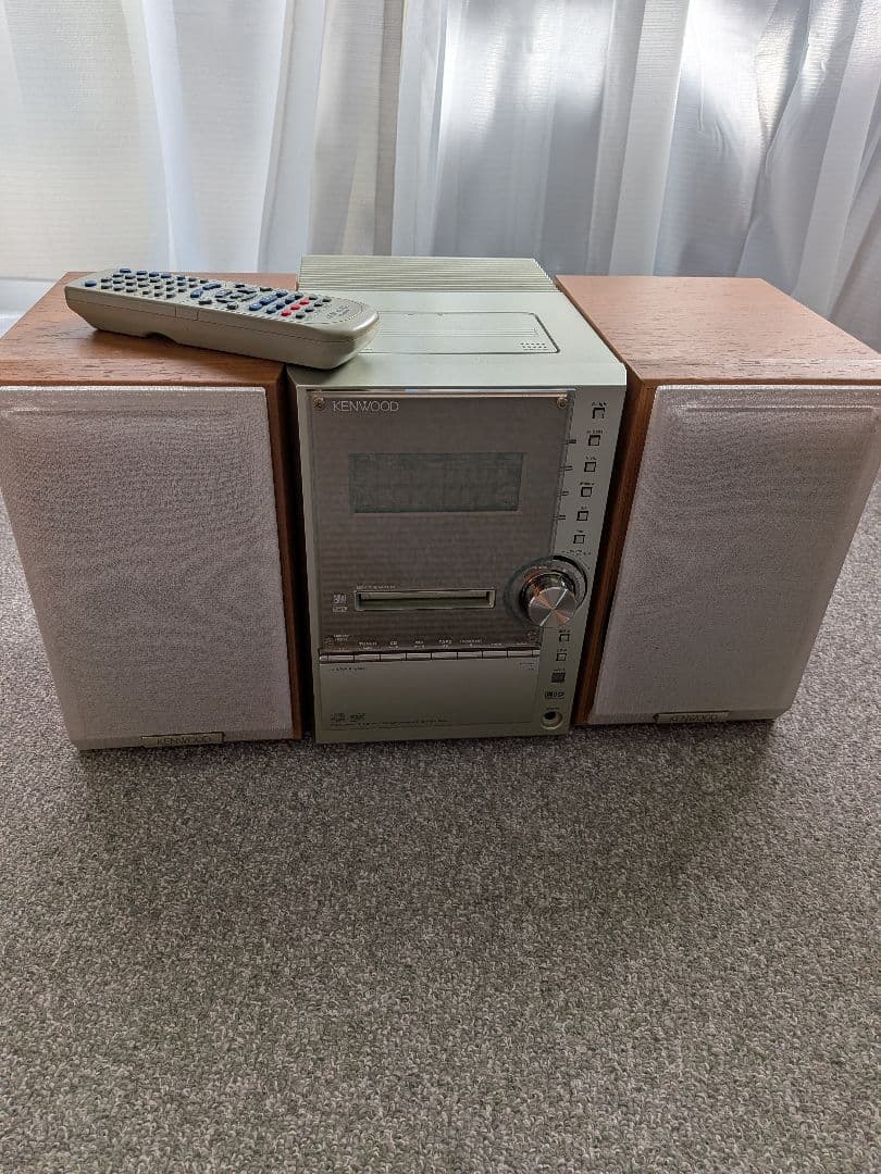 KENWOOD RXD-SL3MD リモコン付き　再生動作確認