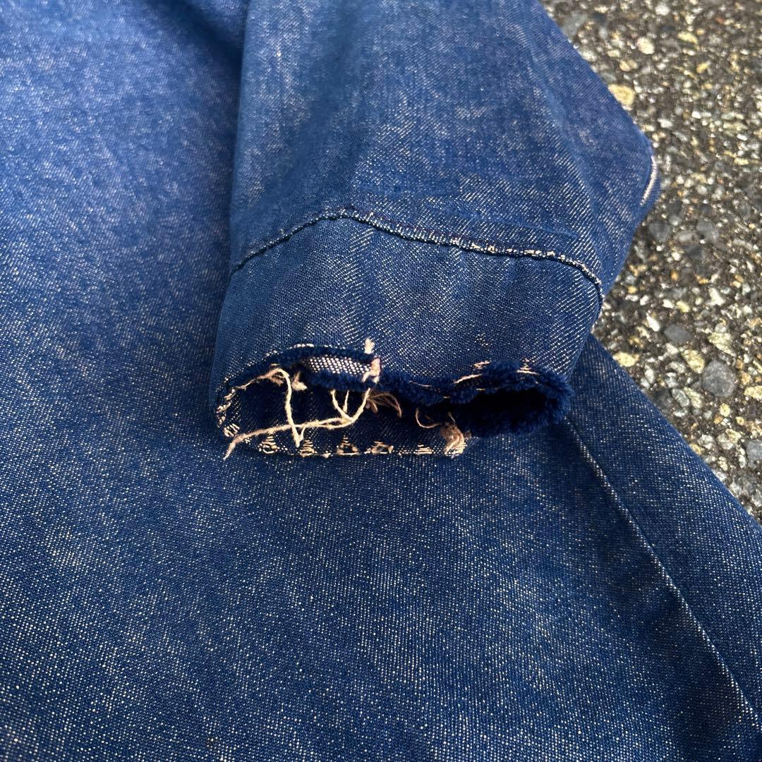坊*ト様 60s 70s Wrangler デニムカバーオール BLUE BEL