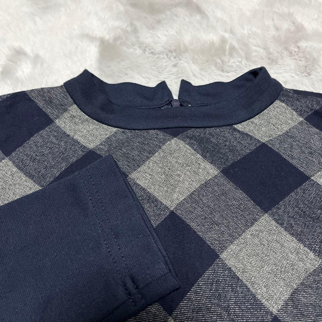 ⋈ラバーズバースデーチェックＡラインチュニックワンピース