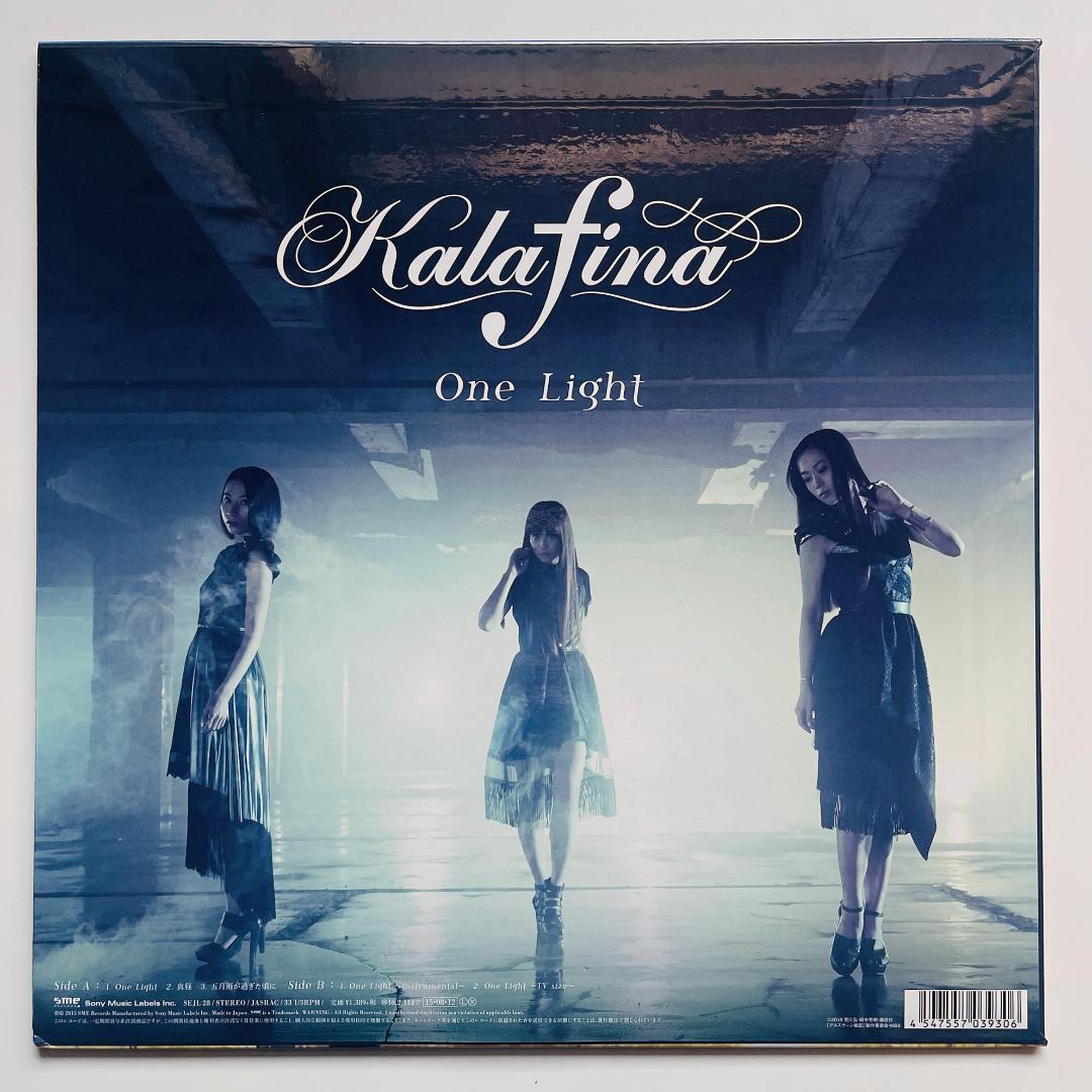 美盤 レコード ポストカード Kalafina One Light カラフィナ