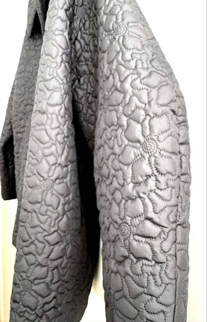 OHGA FLOWER QUIRT COAT フラワーキルトコート