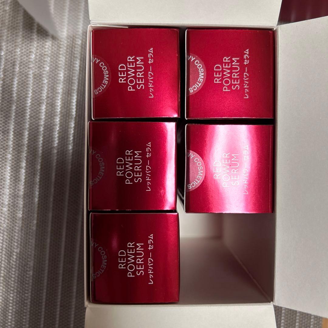 アイビー　レッドパワーセラム　スペシャルセット（6本入り）2セット　1個使用済