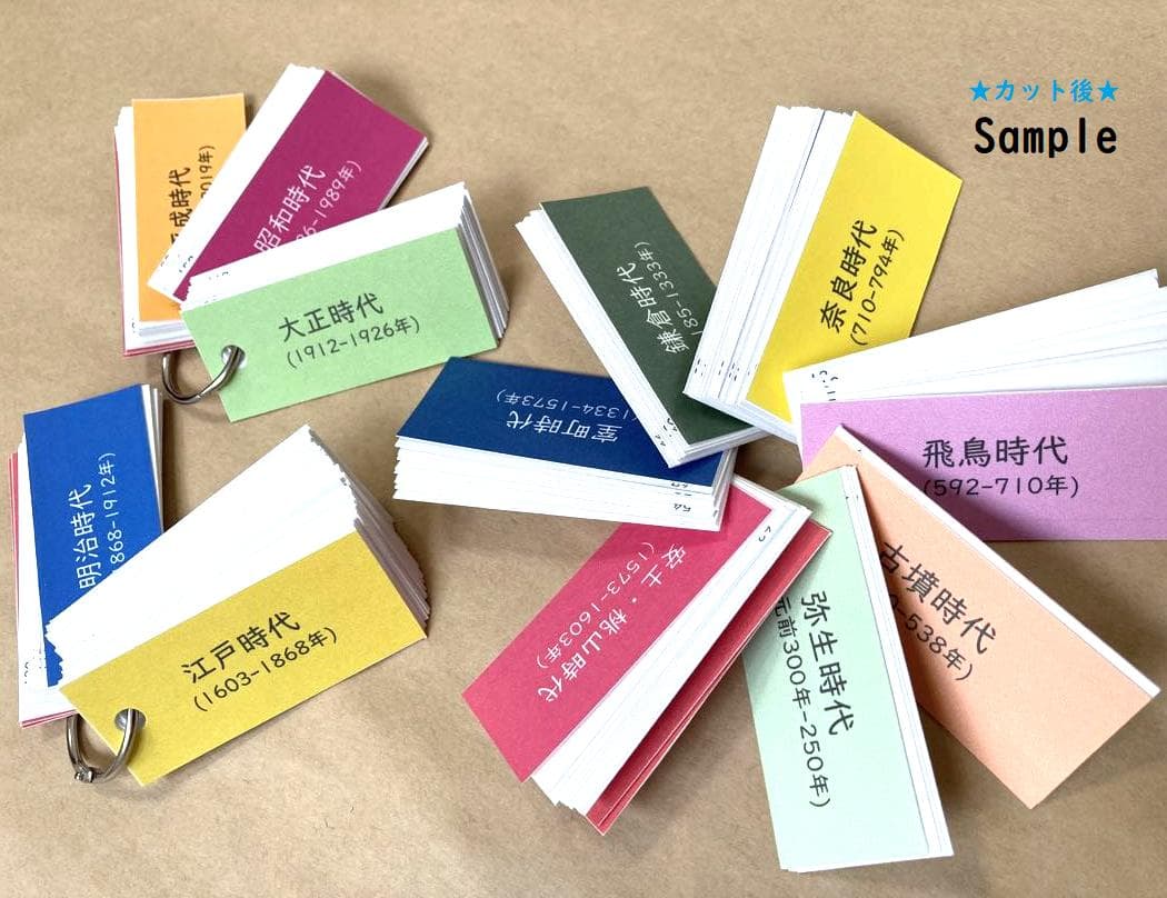 ☆N☆カット済【中学受験】社会 予習シリーズ5年下 暗記カード全単元 c