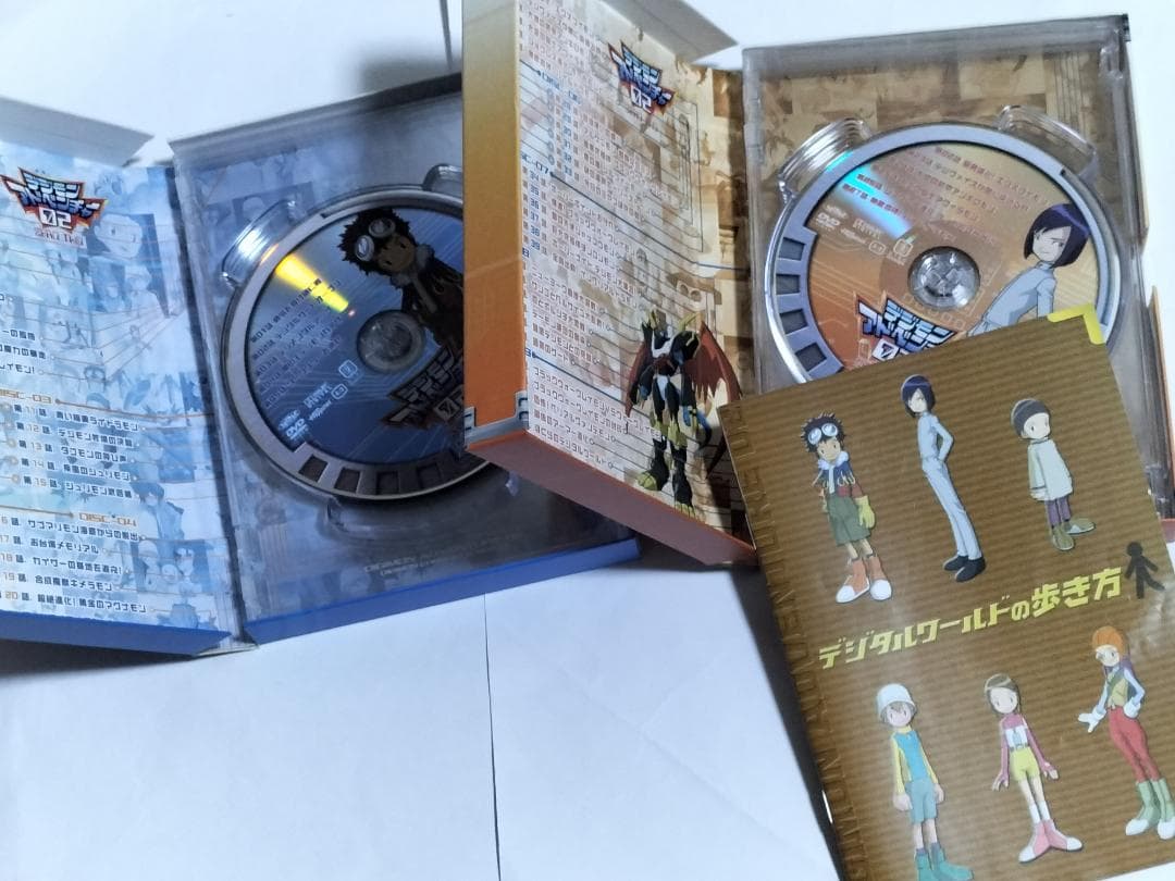 デジモンアドベンチャー02 DVD-BOX ブックレット1冊欠品