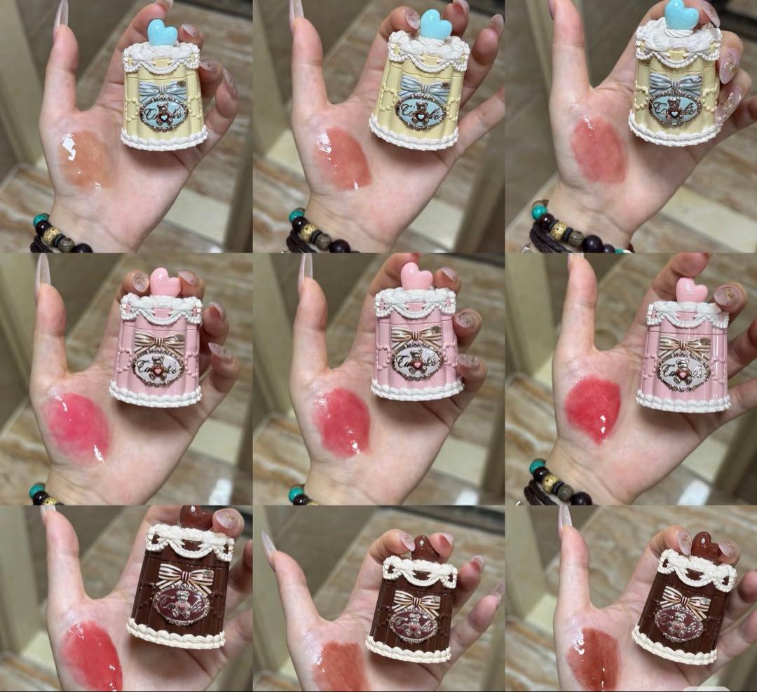 新作スウィーティーベアコレクション コーティングリップジェリーカヌレ 9個セット