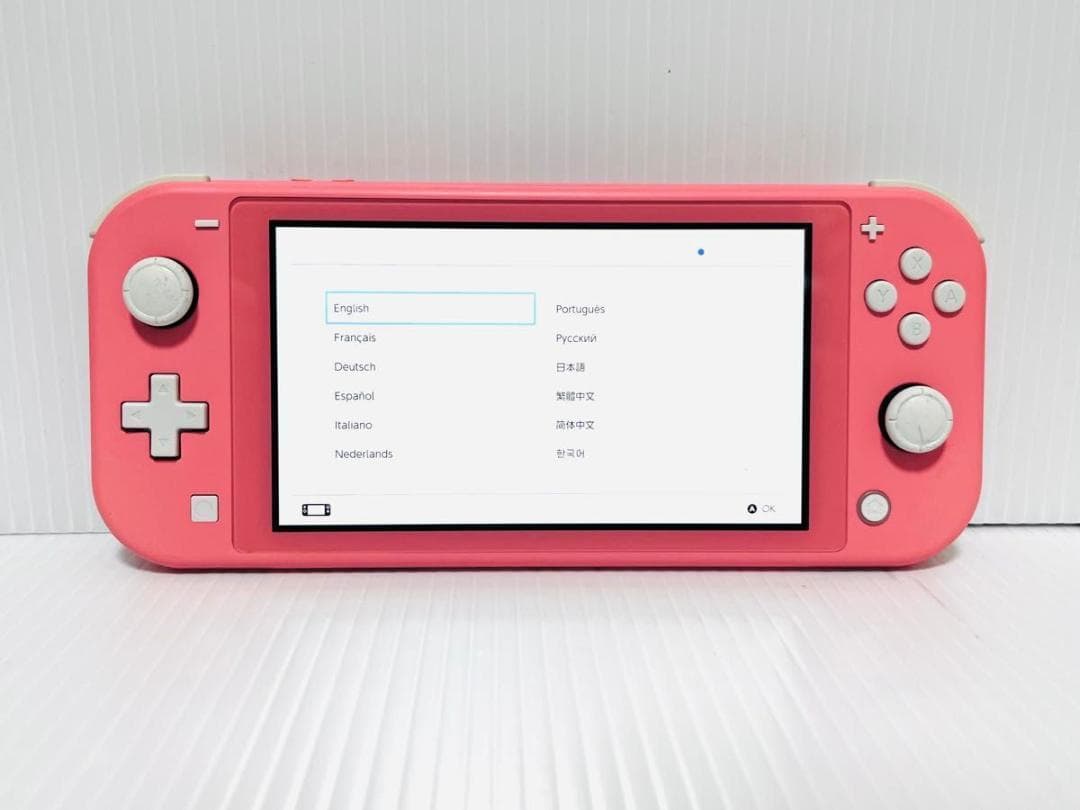Nintendo Switch Lite コーラル ピンク 7687