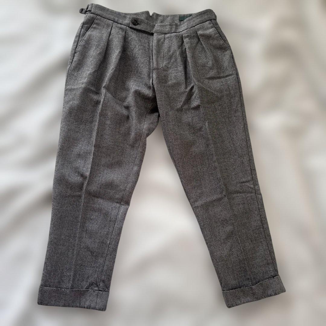 ベルウィッチBERWICH スコッチ　グレー スラックス 50