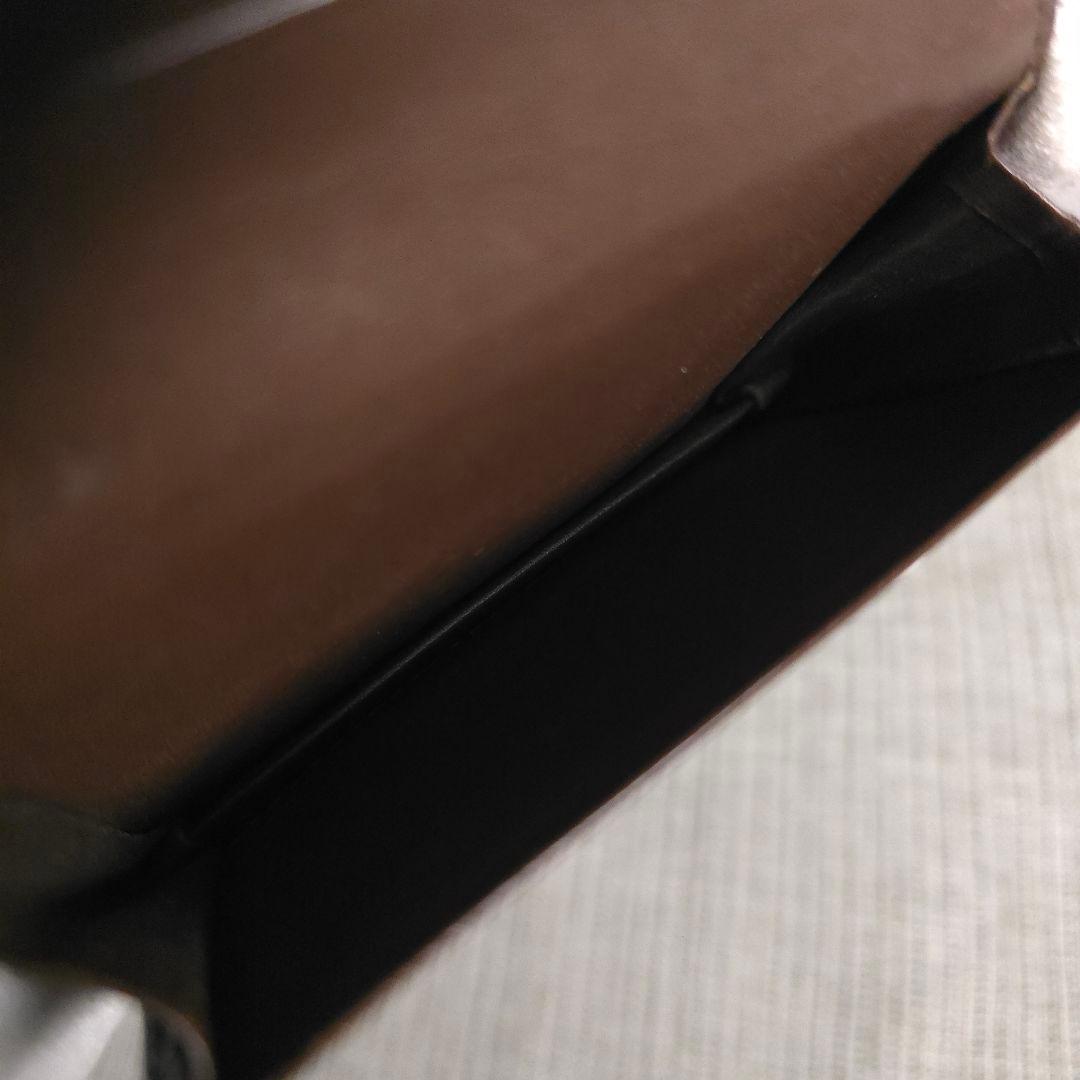 限定品　GANZO　ガンゾ　コードバン 通しマチ　名刺入れ　ブラウン