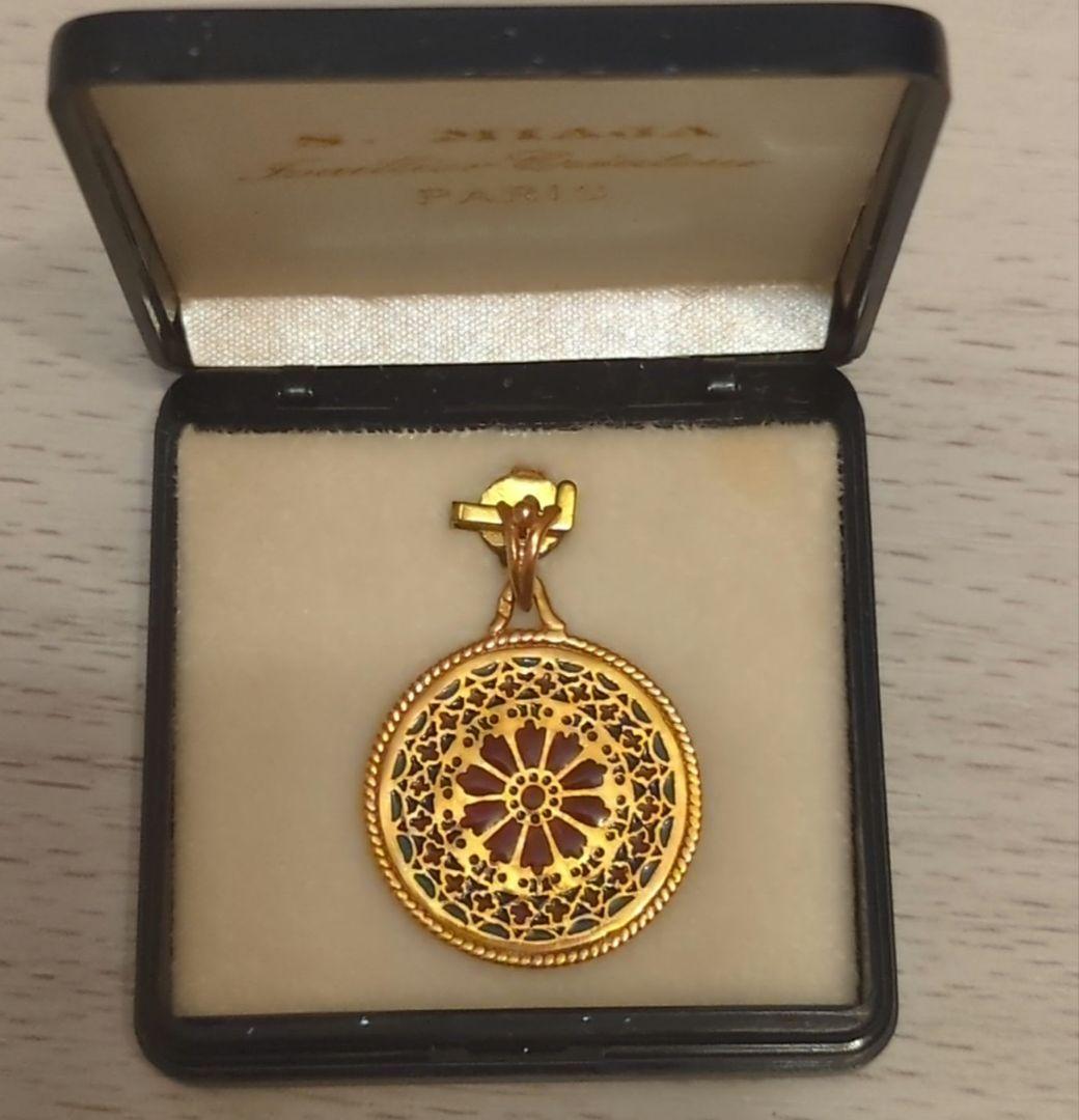 サント・シャペル礼拝堂　 ステンドグラス　ペンダントトップ