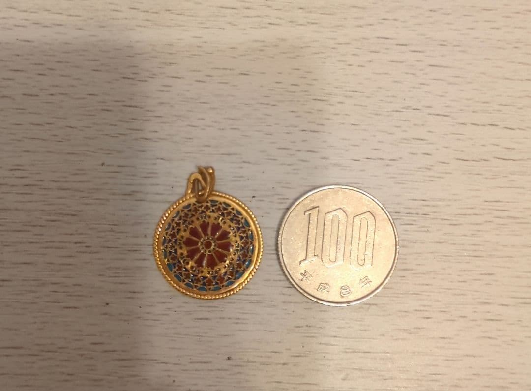 サント・シャペル礼拝堂　 ステンドグラス　ペンダントトップ