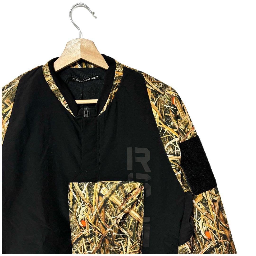 ラッセルノ ゴルフ コンバットポケット ジャケット パンツ セットアップ M 4
