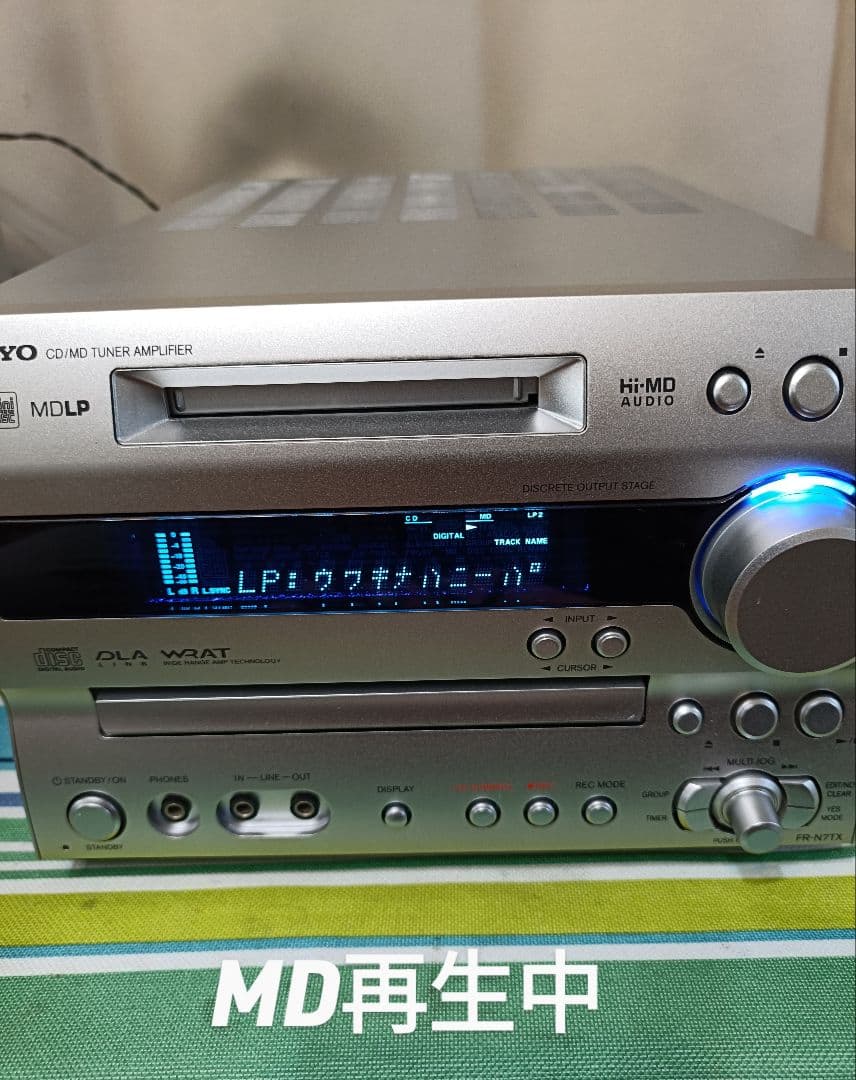 ONKYO FR-N7TX　CD,HiMD,FM/AM　整備済完動品　リモコン付