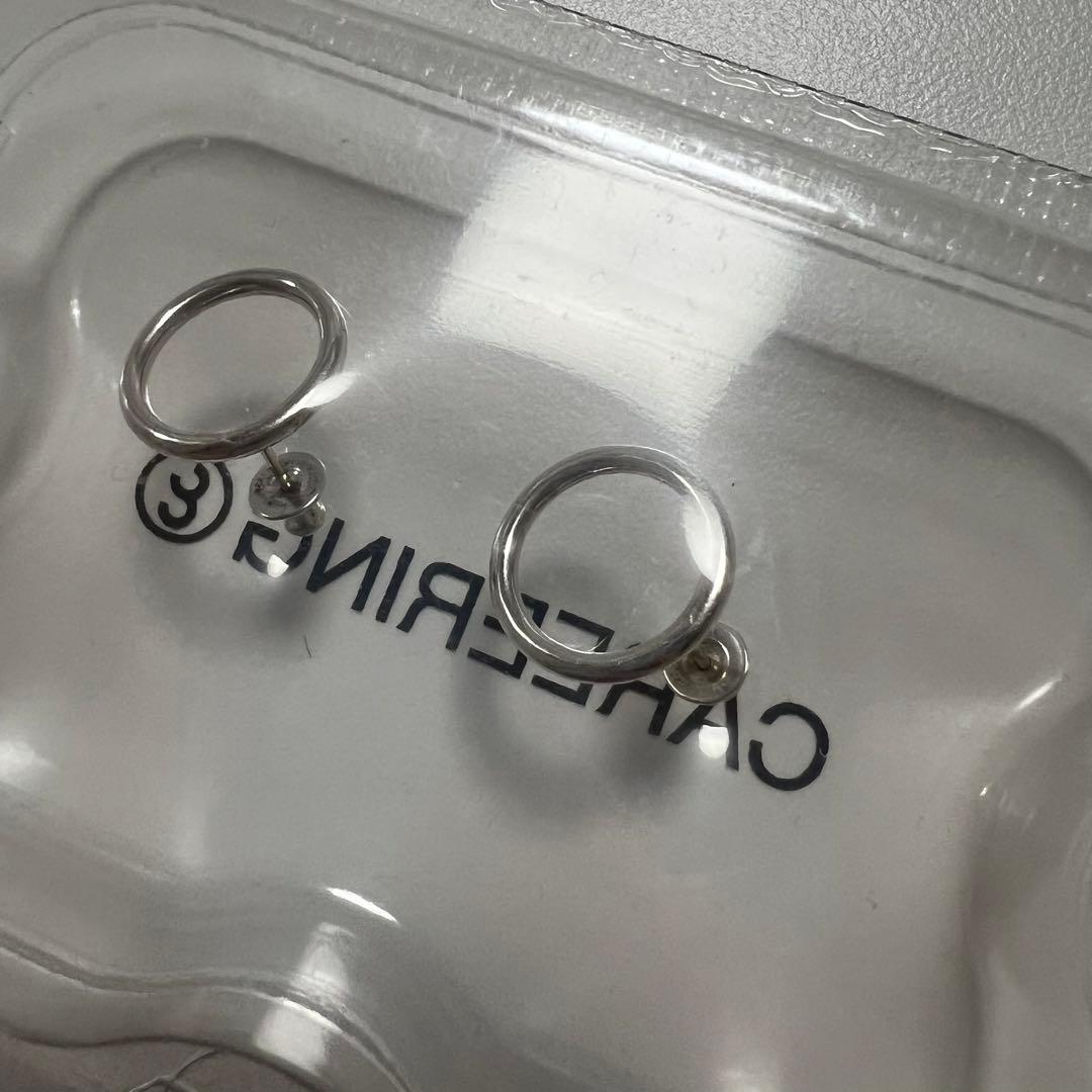 CAREERING キャリアリング　シルバー ピアス 2個セット