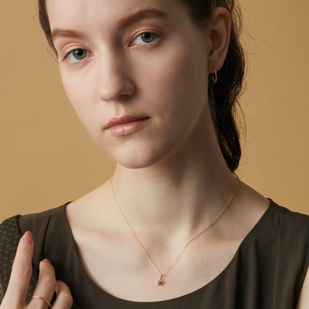 agete K10ルビーチャーム