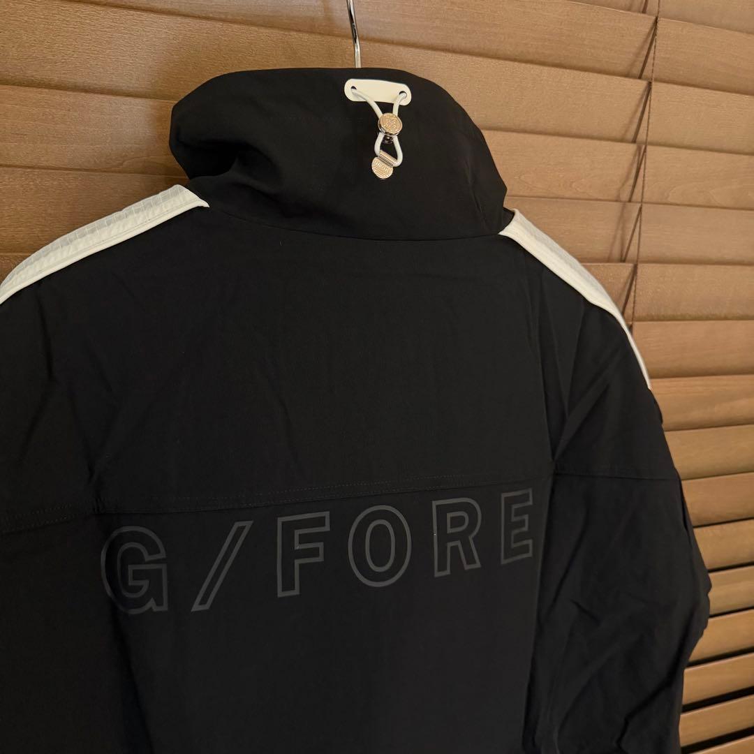 【M】G/FORE ジーフォア レディースゴルフ ブルゾンジャケット 黒