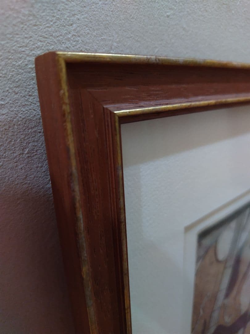 山岡康子　版画　JAZZ「BLUES」 33/50