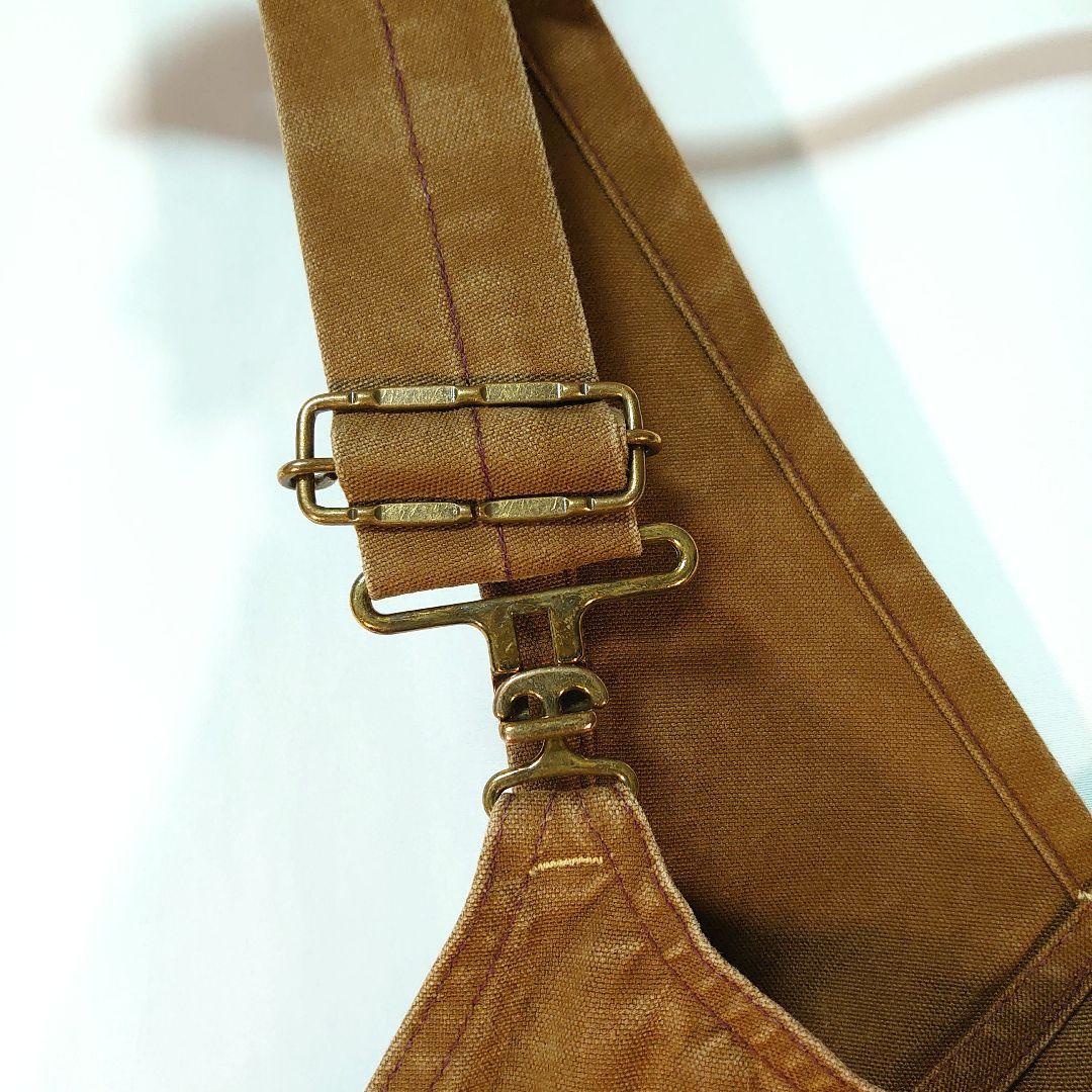 HEAD LIGHT 13oz ブラウンダック オーバーオール 32×32