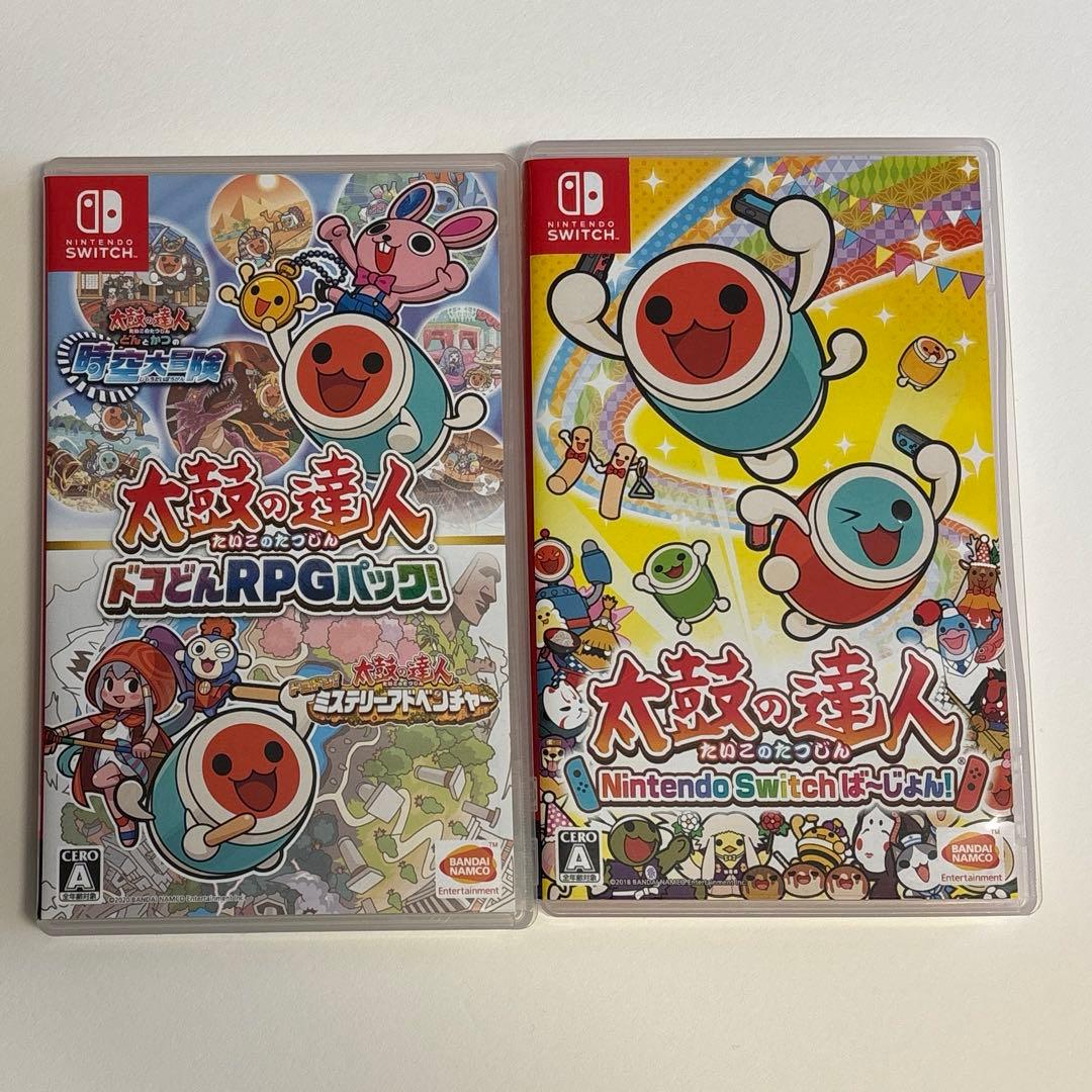 ニンテンドーSwitch 太鼓の達人　専用コントローラー　ドコどんRPGパック！