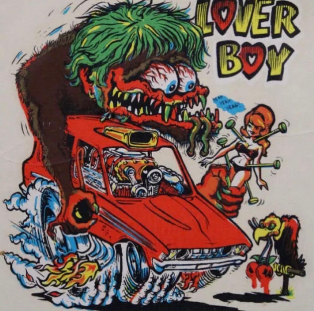 60s エドロス　モンスター　ラットフィンク　ムーンアイズ　ホットロッド