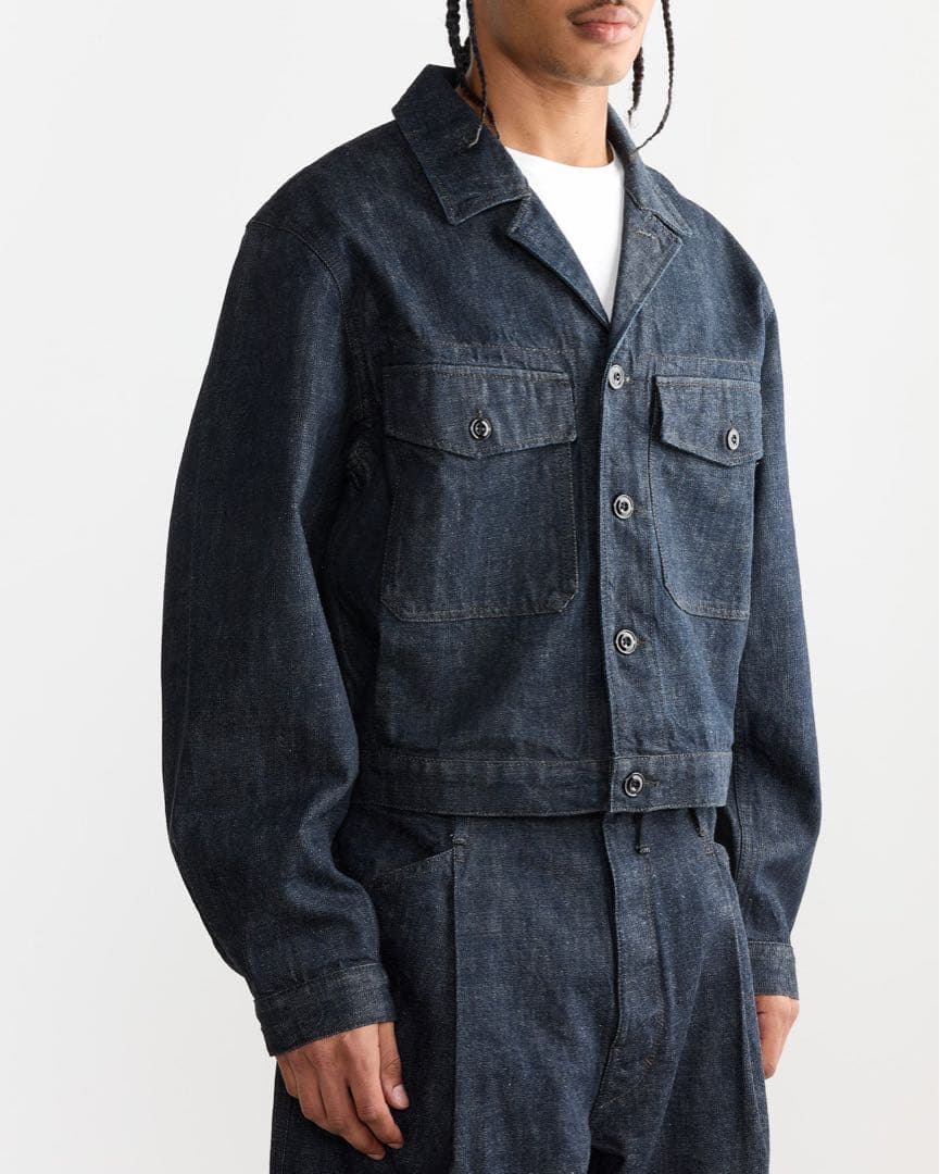 ジャケット・アウター lemaire trucker jacket denim indigo 48