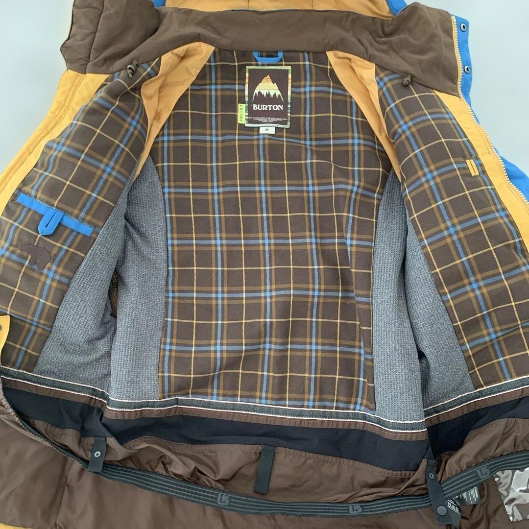 BURTON バートン スノーボード ウェア 上下セット　М イエローブラック