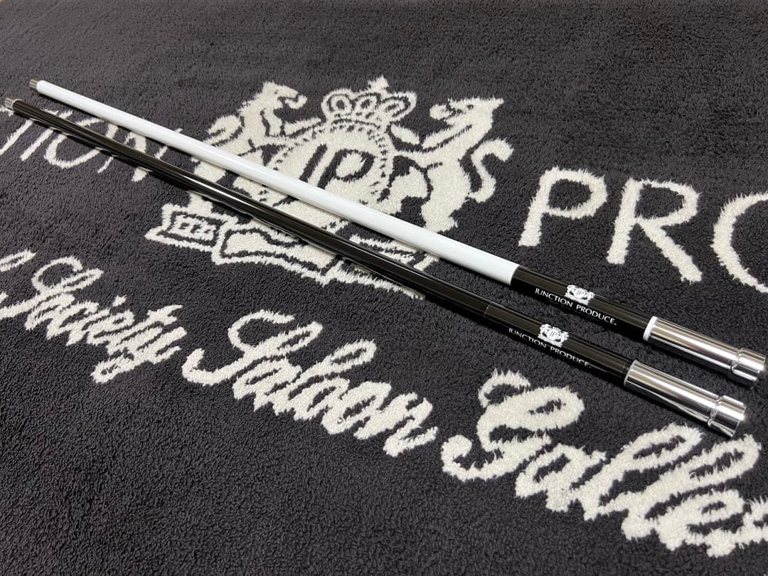 最新作！送料込！100cm VIPアンテナ 白　本物ジャンクションプロデュース