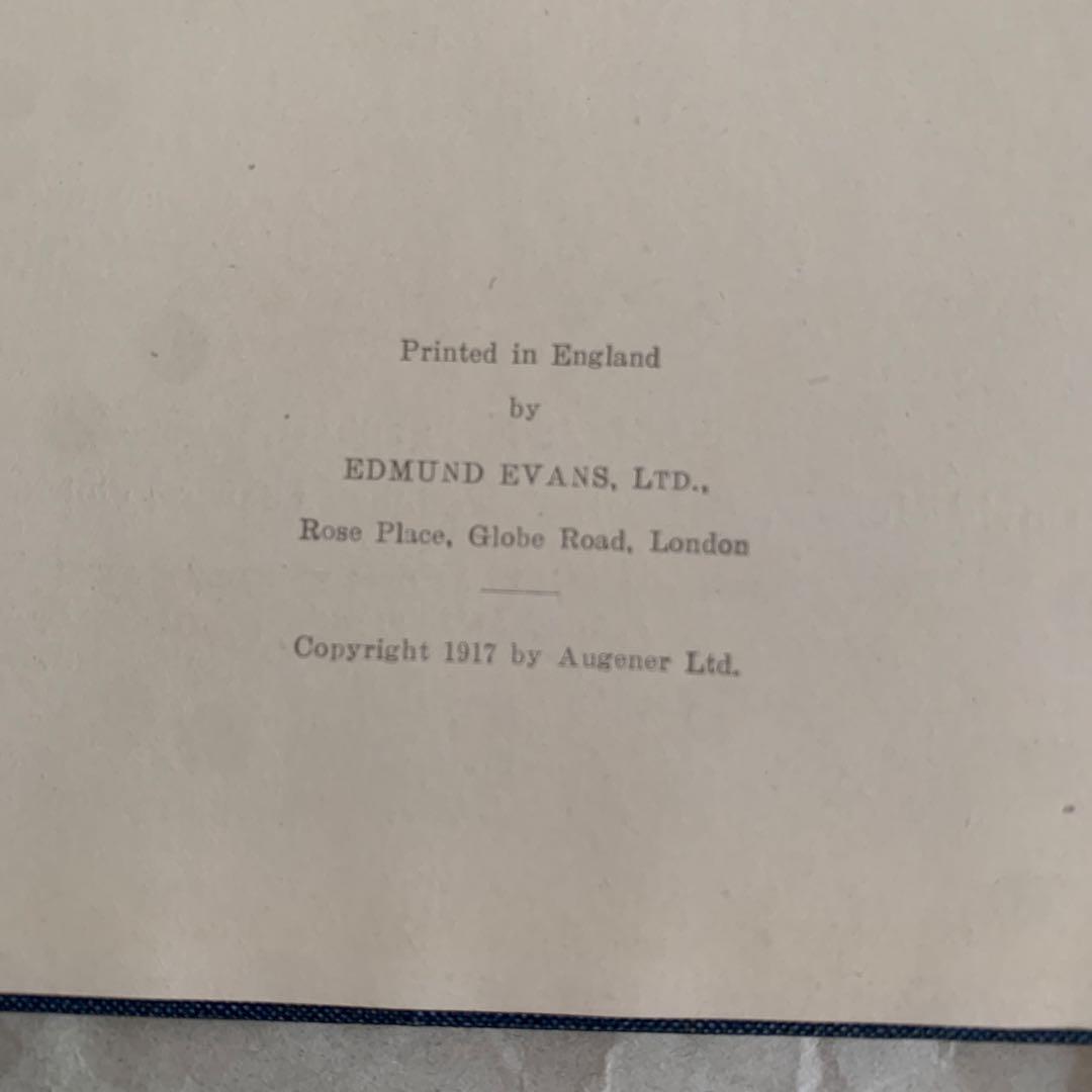 稀少1912年ルメール美しいアンティーク絵本　洋書　古書ジャンクジャーナル楽譜