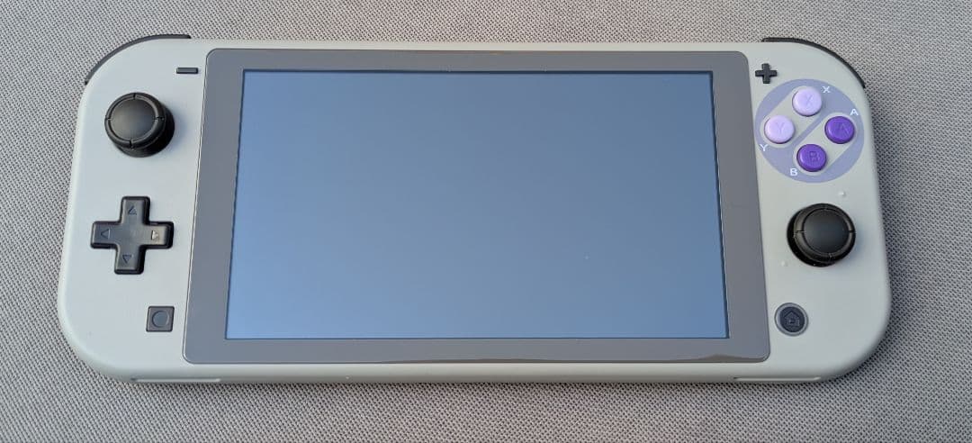 Nintendo Switch Lite グレー スーパーファミコン風　美品