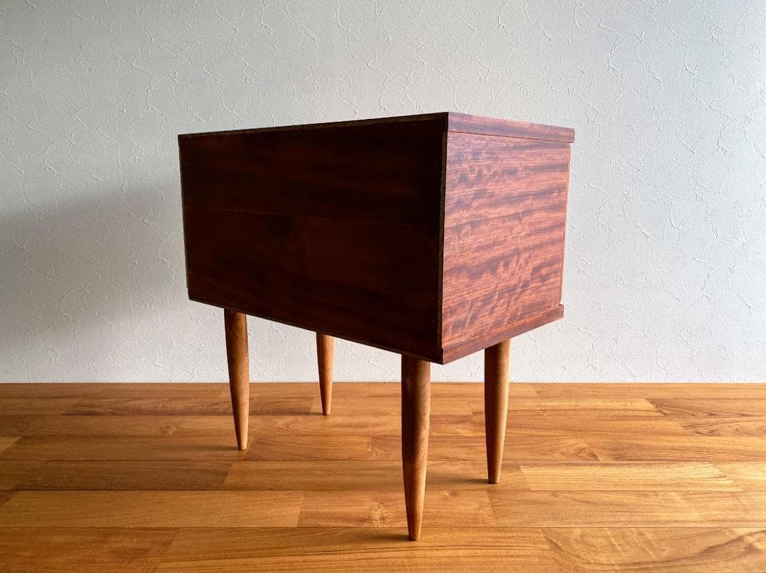 1960~70s ヴィンテージ 小型ナイトテーブル チェスト キャビネット