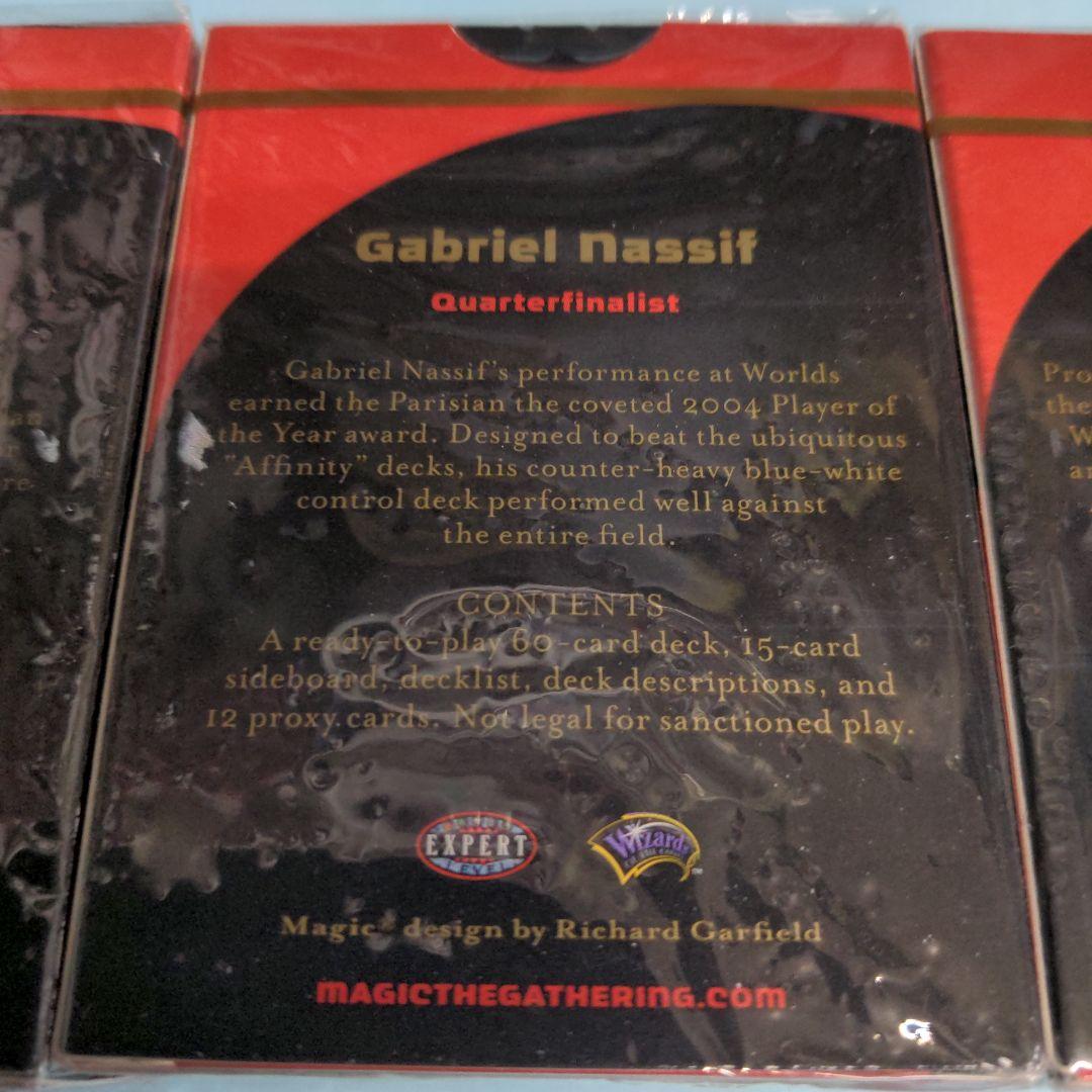 未開封】M;TG 2004世界選手権デッキ 4種 上位デッキ 金枠 新品 各1点