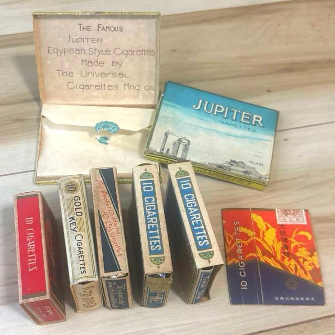 戦前 タバコ パッケージ まとめて 37点 海外 中国 朝鮮 満州 ハルビン