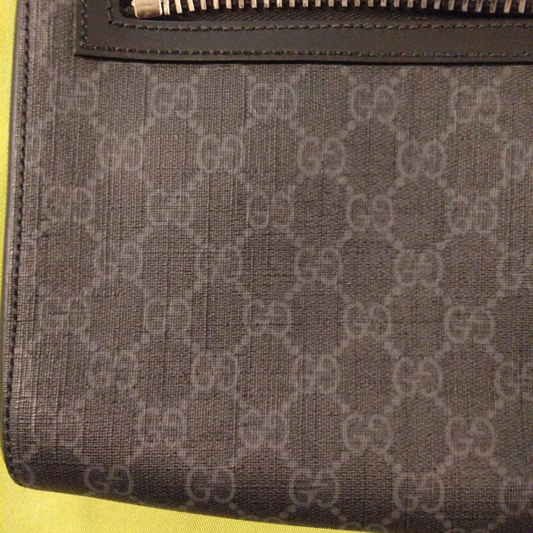 GUCCI グッチダークグレー ショルダーバッグ