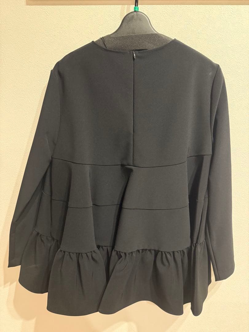 yori ティアードギャザーブラウス　38