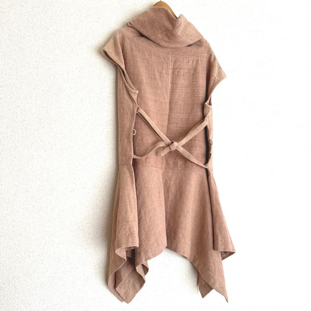 うさとの服 麻綿 エンジェルチュニック 草木染め usaato ウサト