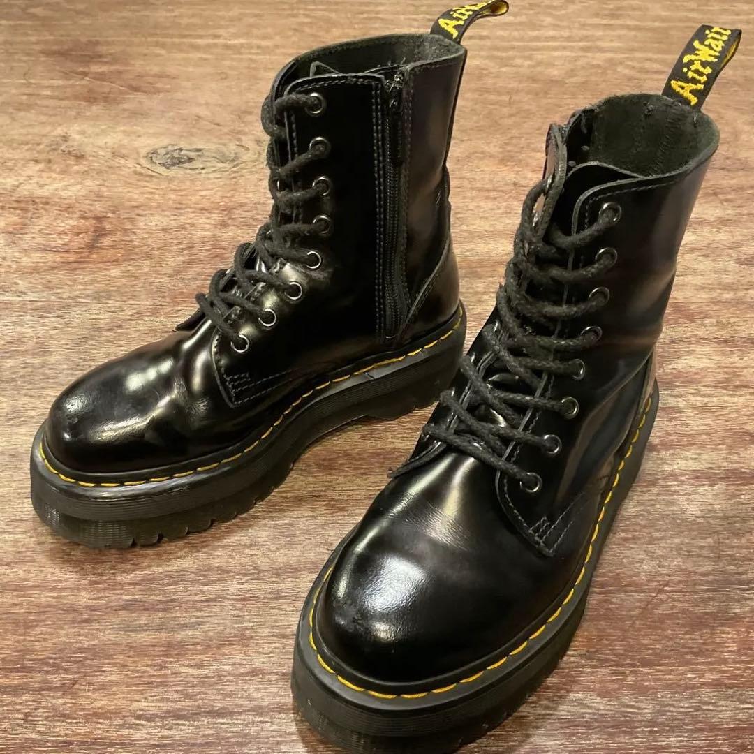 ドクターマーチン ジェイドン 厚底 8ホールブーツ JADON レディース