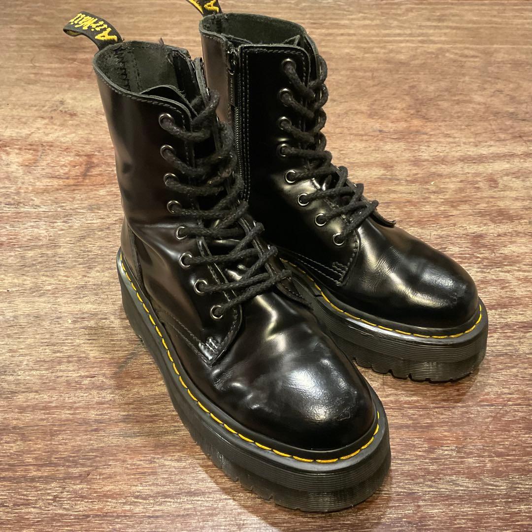 ドクターマーチン ジェイドン 厚底 8ホールブーツ JADON レディース