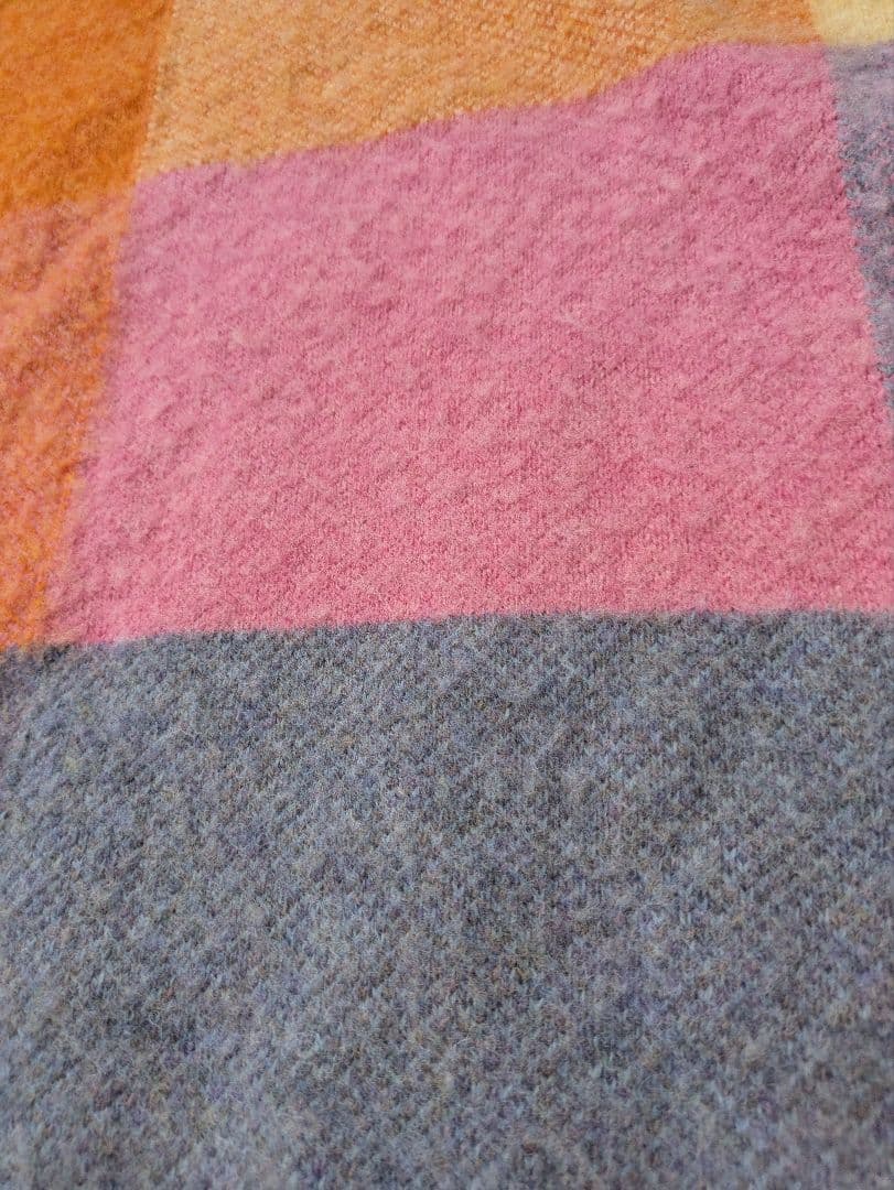 高級ライン♡ラルフローレン　ふわふわパターンカラーウールニットセーター　カラフル