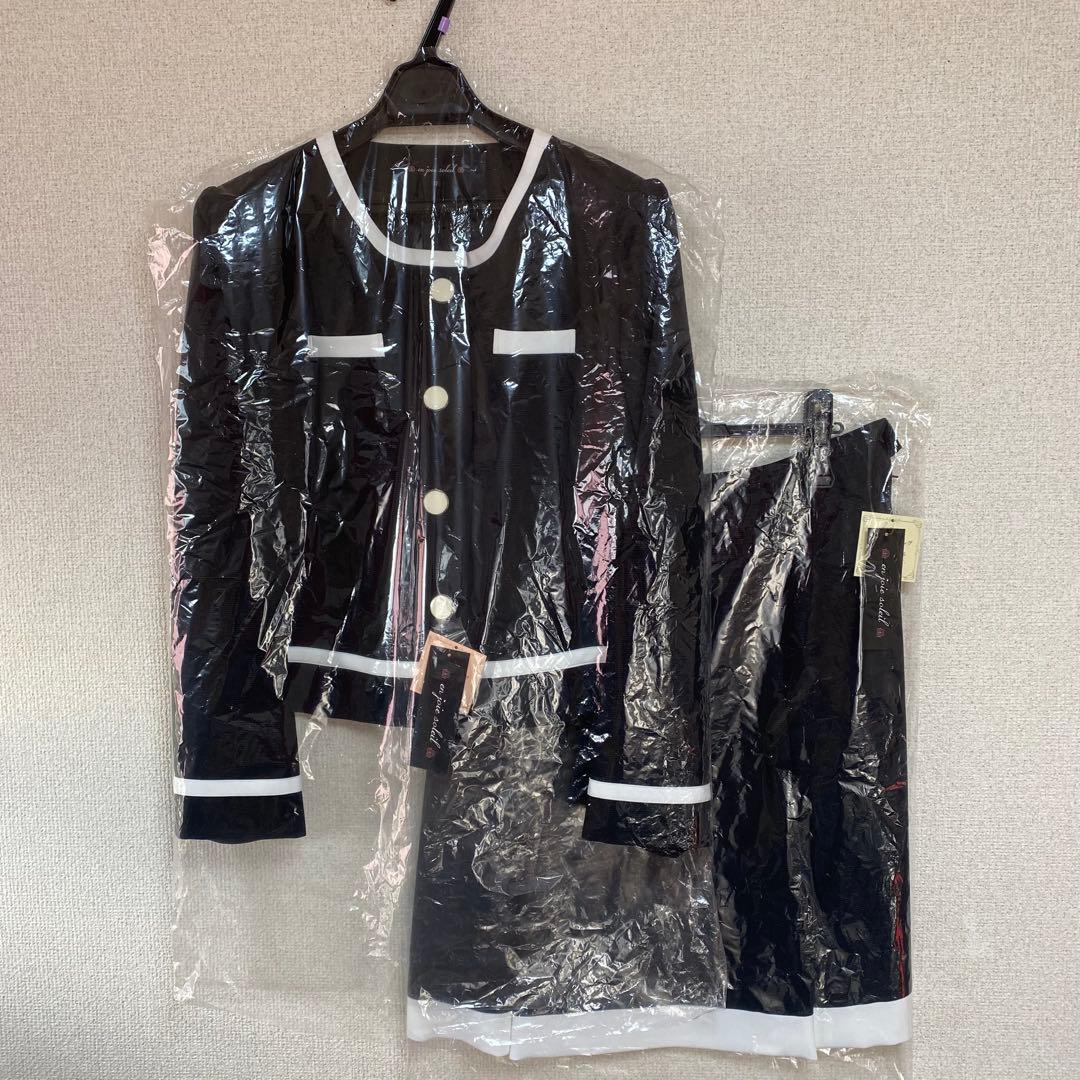 【新品タグ付き】アンジョア 事務服 17号 ジャケット スカート セットアップ