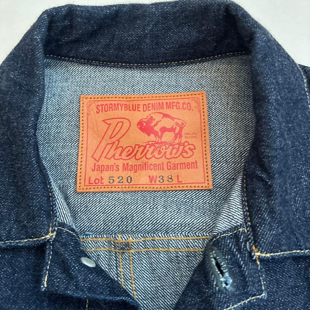 アメカジ　フェローズ 別注デニムジャケット サイズ38 Gジャン