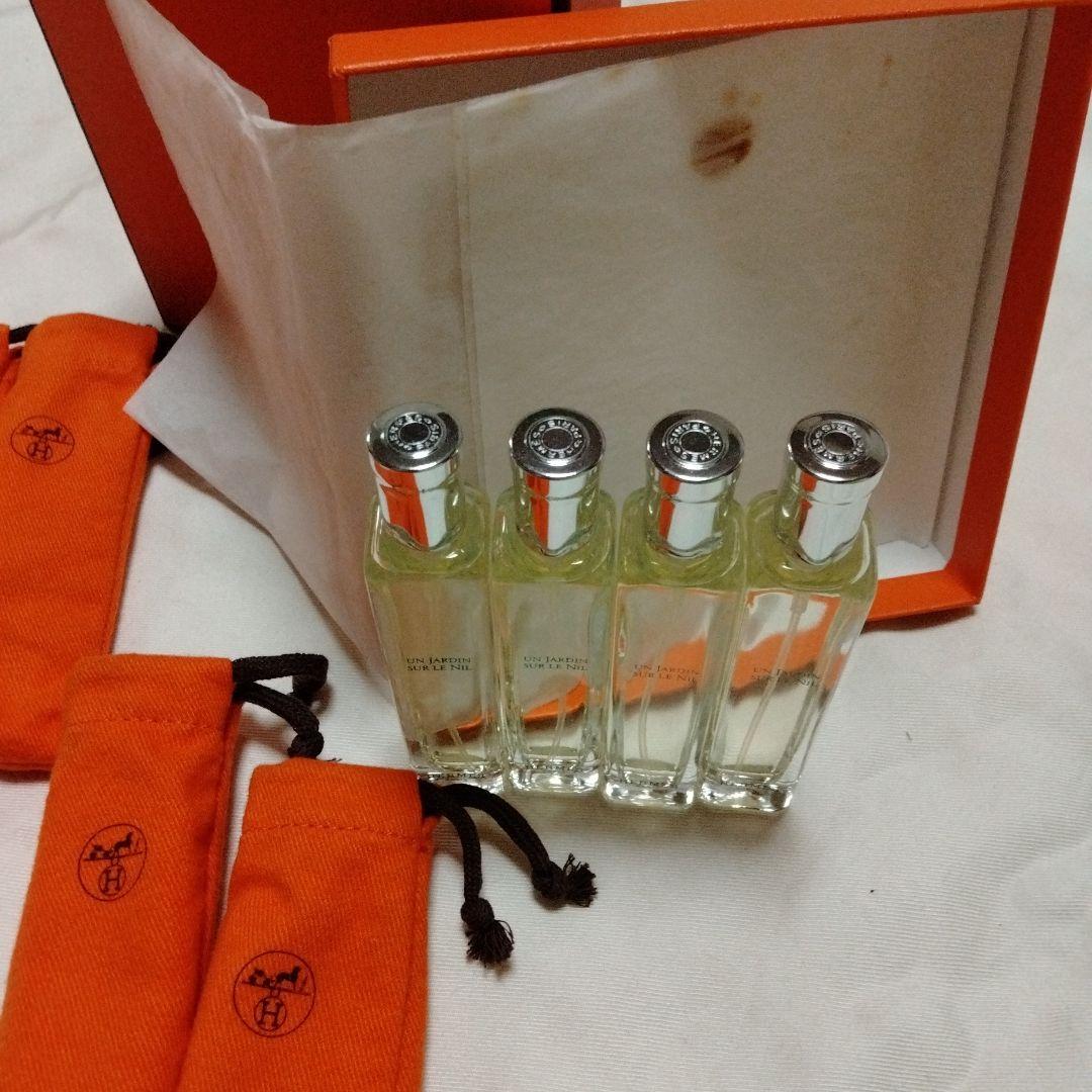 HERMES エルメス ナイルの庭 NILオードトワレ 香水 4本セット