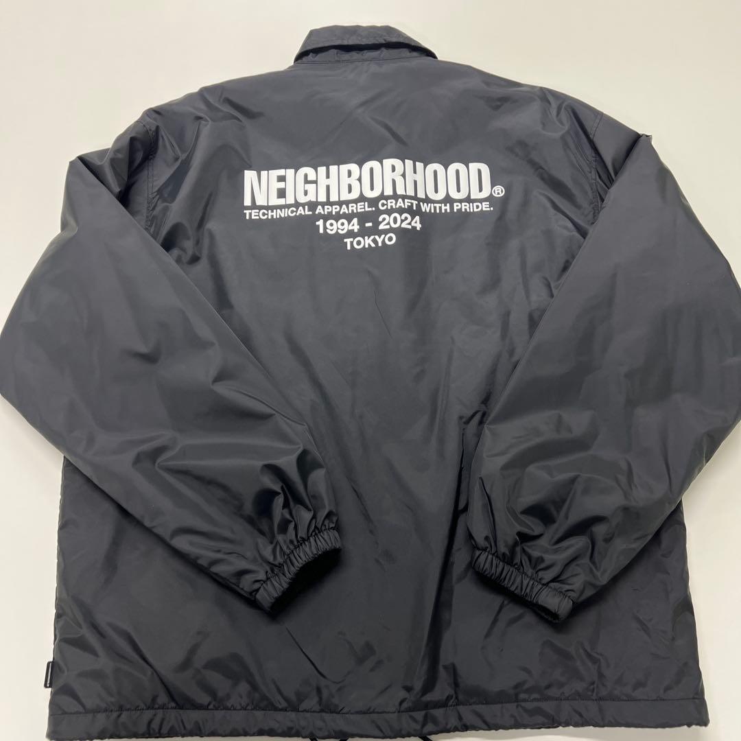 NEIGHBORHOOD ナイロン　裏フリースコーチジャケット　XL